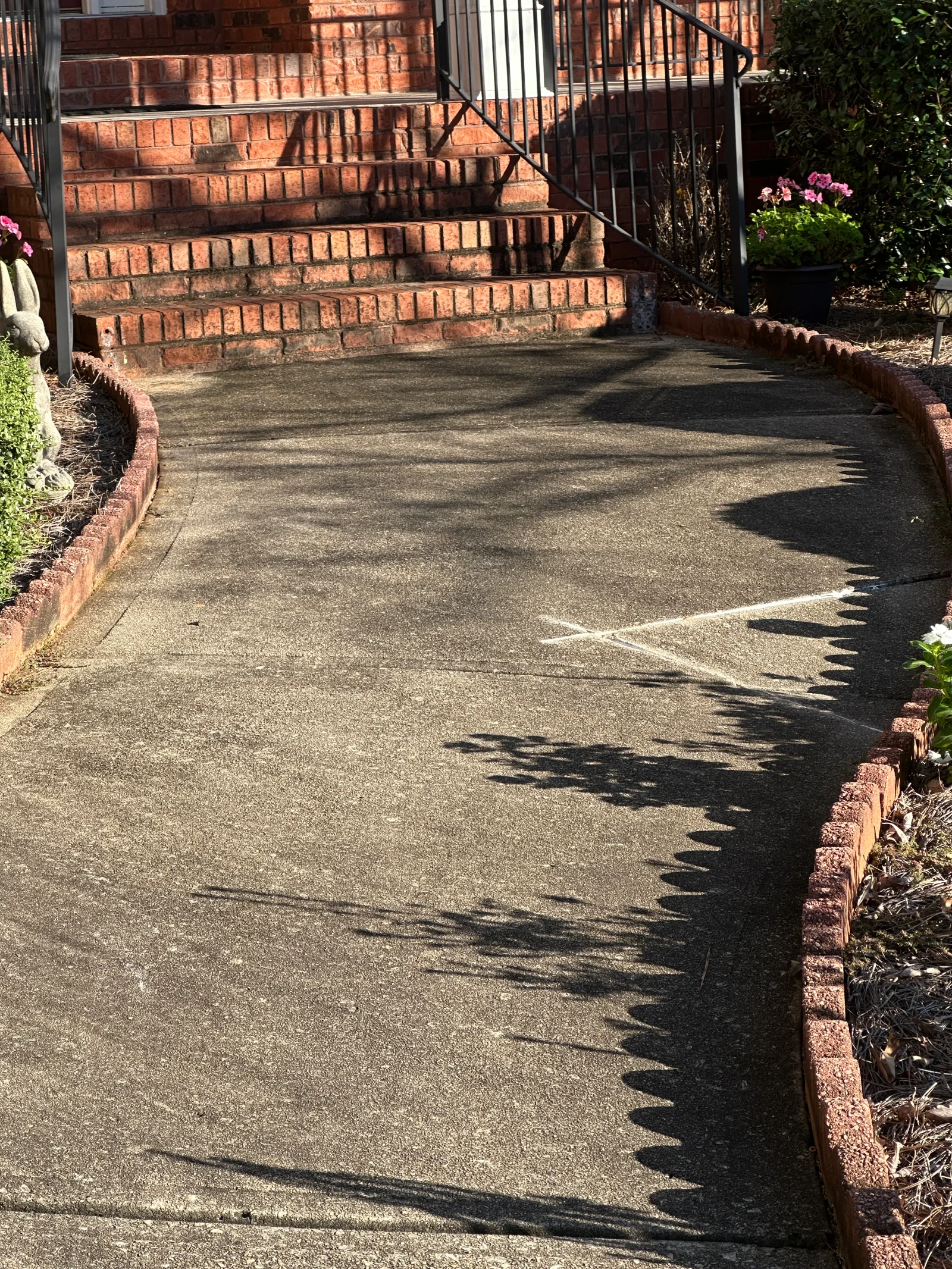 Brick Steps before