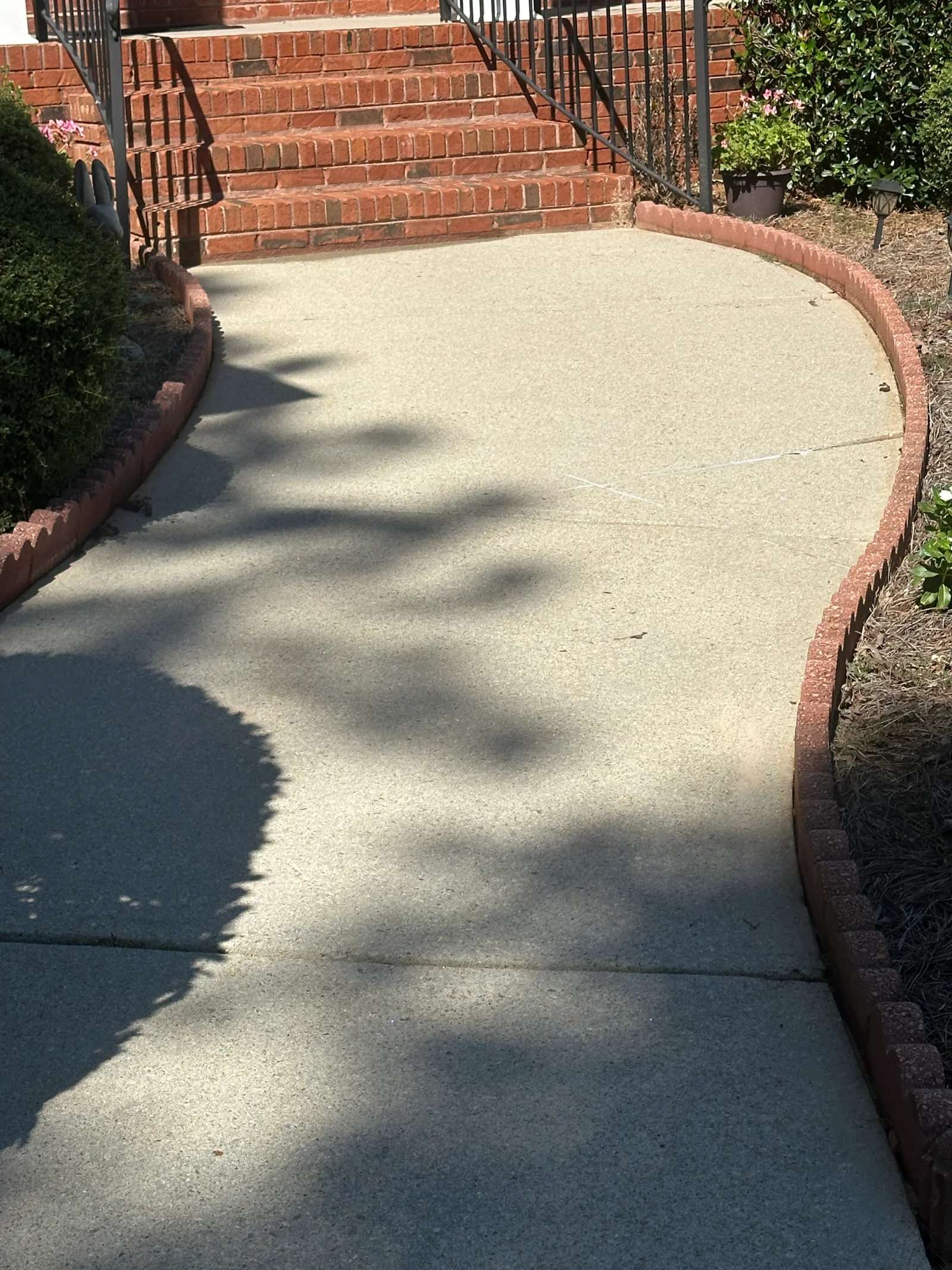 Brick Steps after