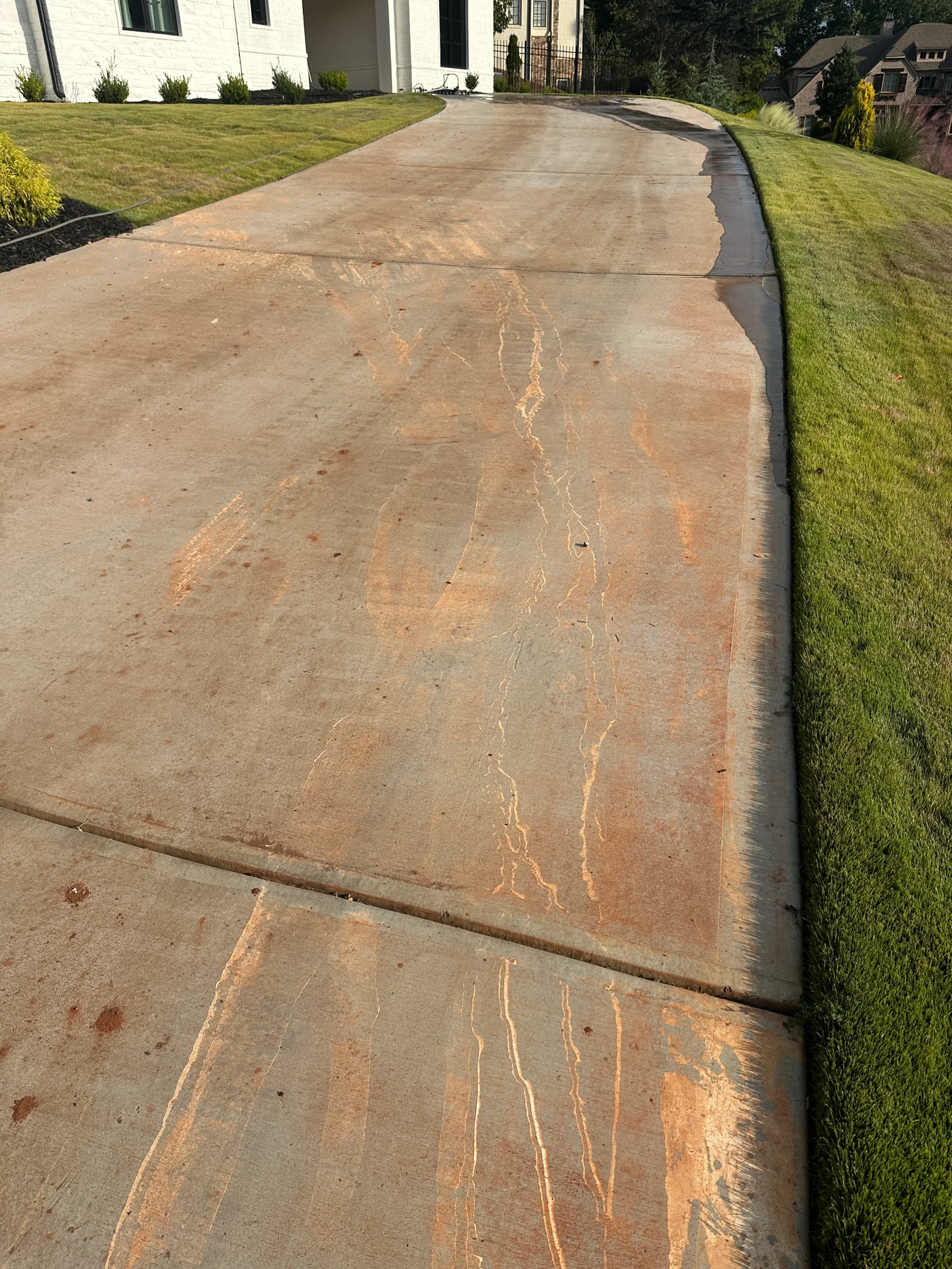 Red Mud Removal before